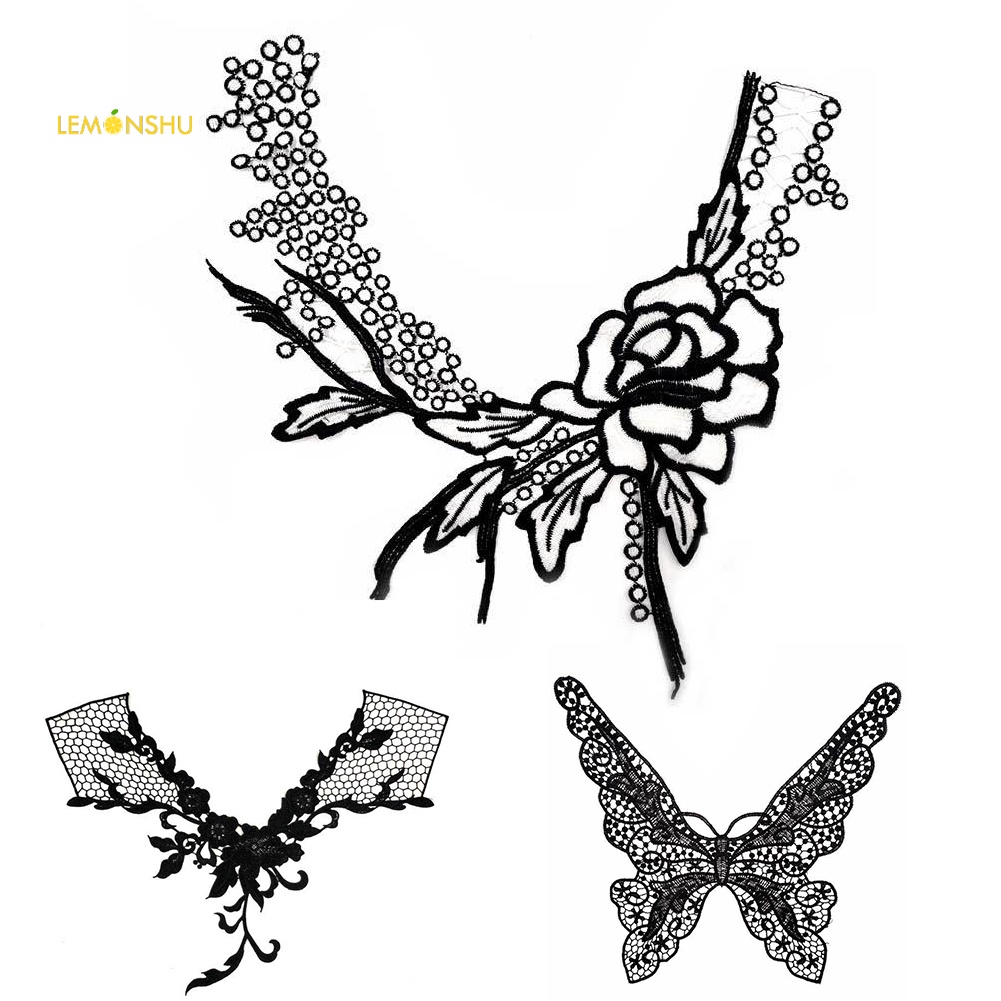 Dây Ren Hoa Trang Trí Cổ Áo