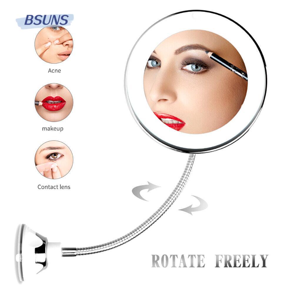 Gương Trang Điểm Phóng Đại 10X Có Thể Điều Chỉnh Tiện Dụng