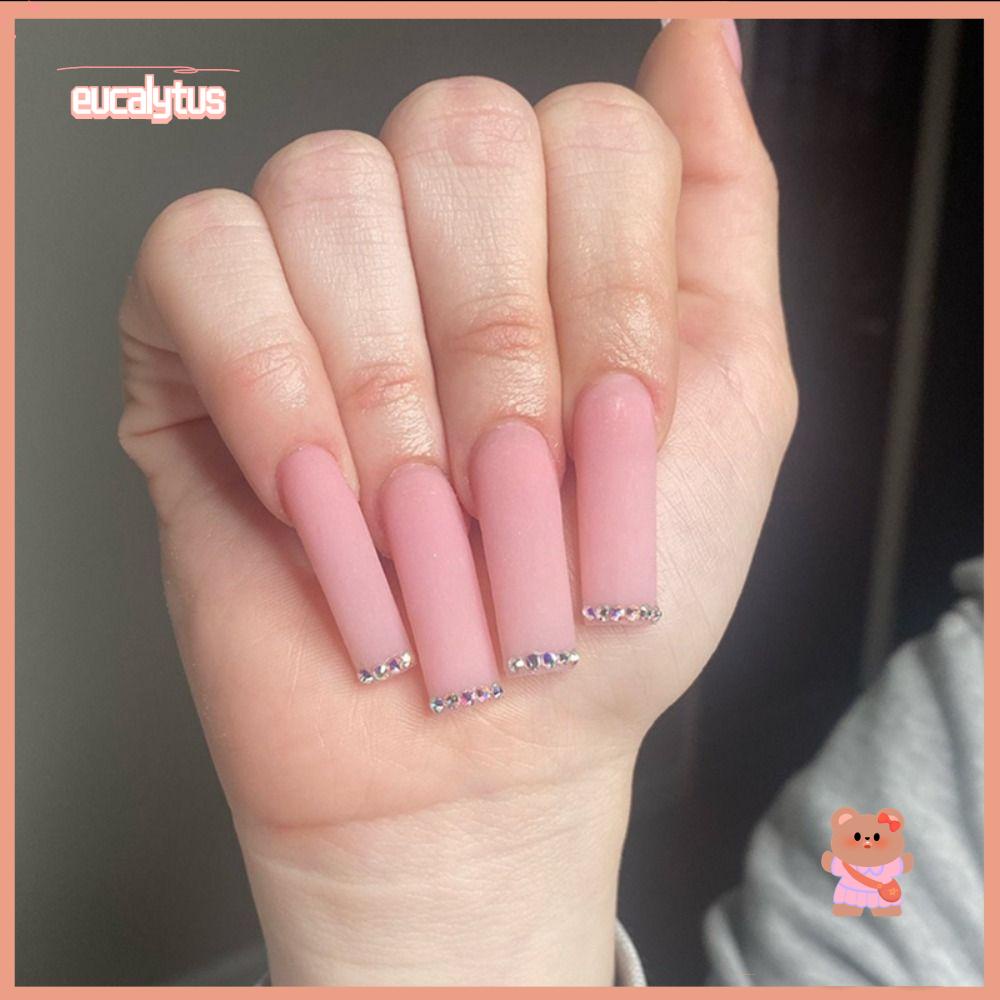 Móng Tay Giả Che Phủ Toàn Diện Đầu Vuông Có Thể Tháo Rời