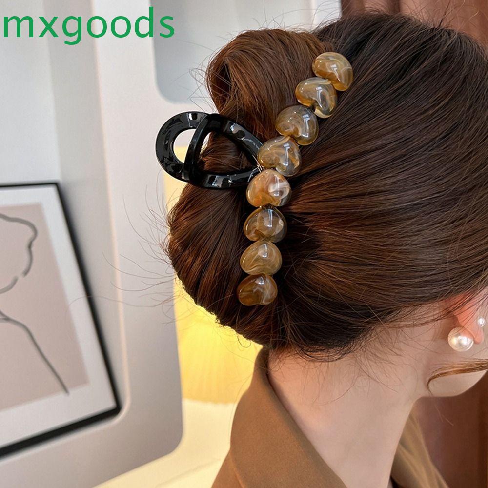 Kẹp Tóc Hình Trái Tim Đính Hạt Ngọt Ngào Cho Nữ