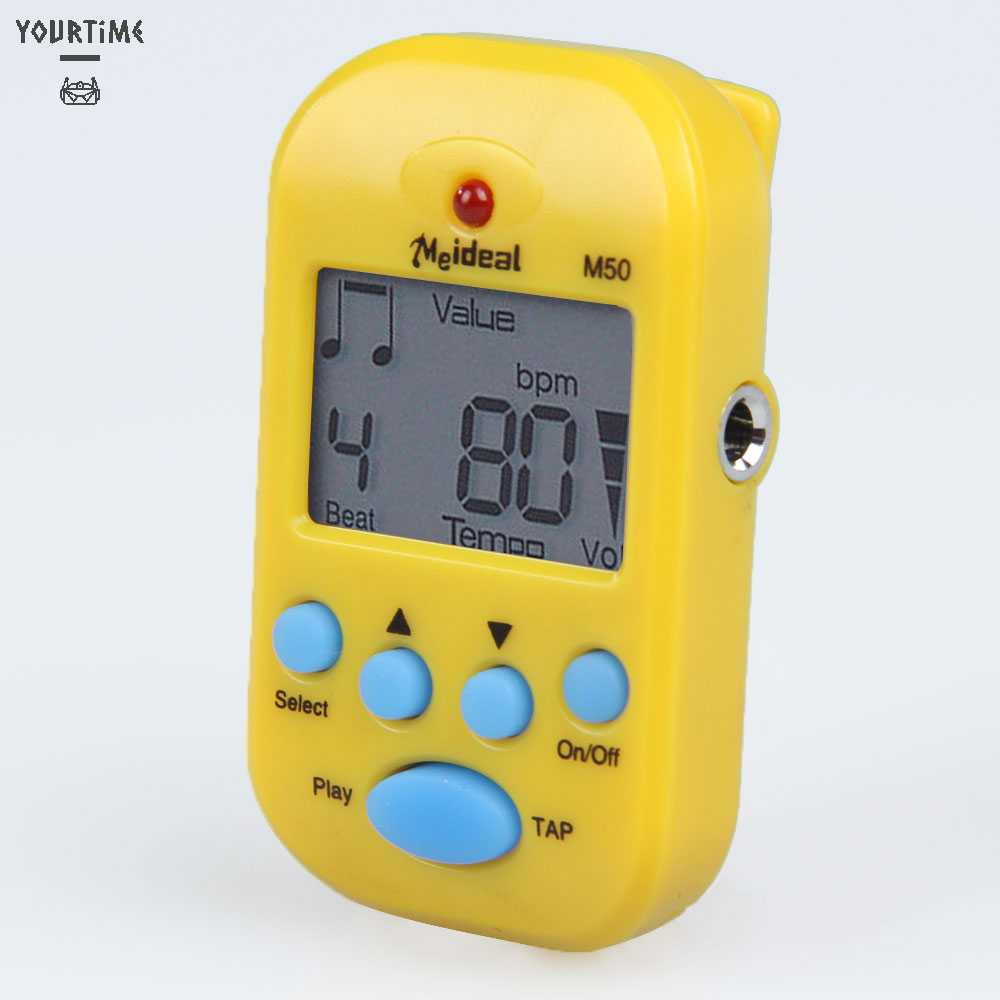 Máy Điều Chỉnh Âm Thanh M50 Mini Màn Hình LCD Chuyên Nghiệp Cho Đàn Piano