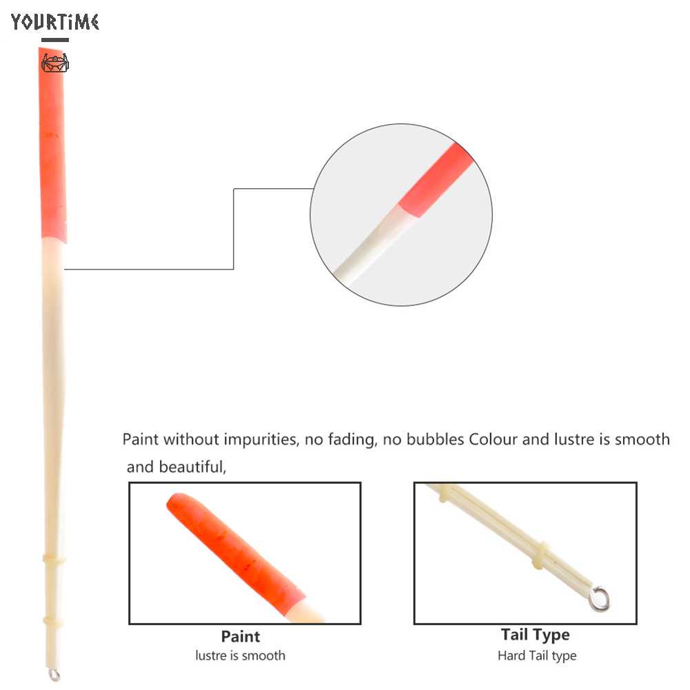 Bộ 10 Phao Câu Cá Cứng 18.5cm