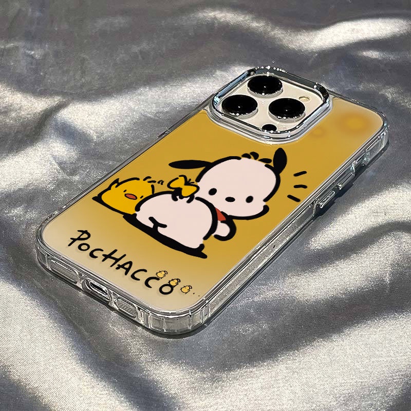 ✅Ốp Điện Thoại Dẻo Họa Tiết Chú Chó Pacha / Gà Dễ Thương Chống Sốc Cho iPhone12 11 4YUU plus8 14Pro7In 13 / 1