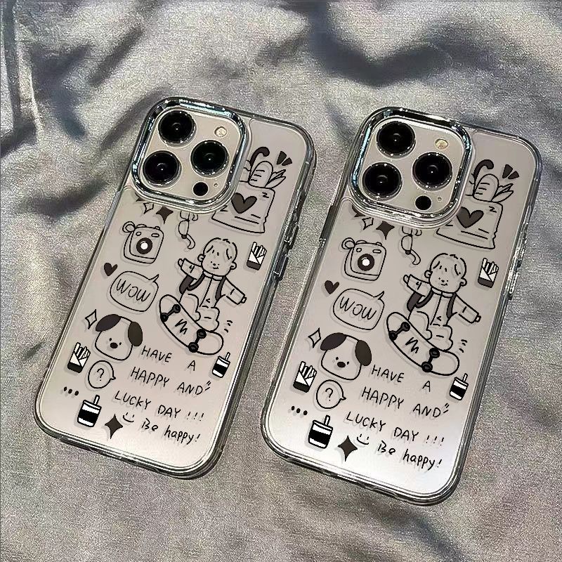 ✅Ốp Điện Thoại Mềm Chống Sốc Kiểu Dáng Đơn Giản Cho Iphone 7 max 11plus / 8 1314proins 12 F1UU