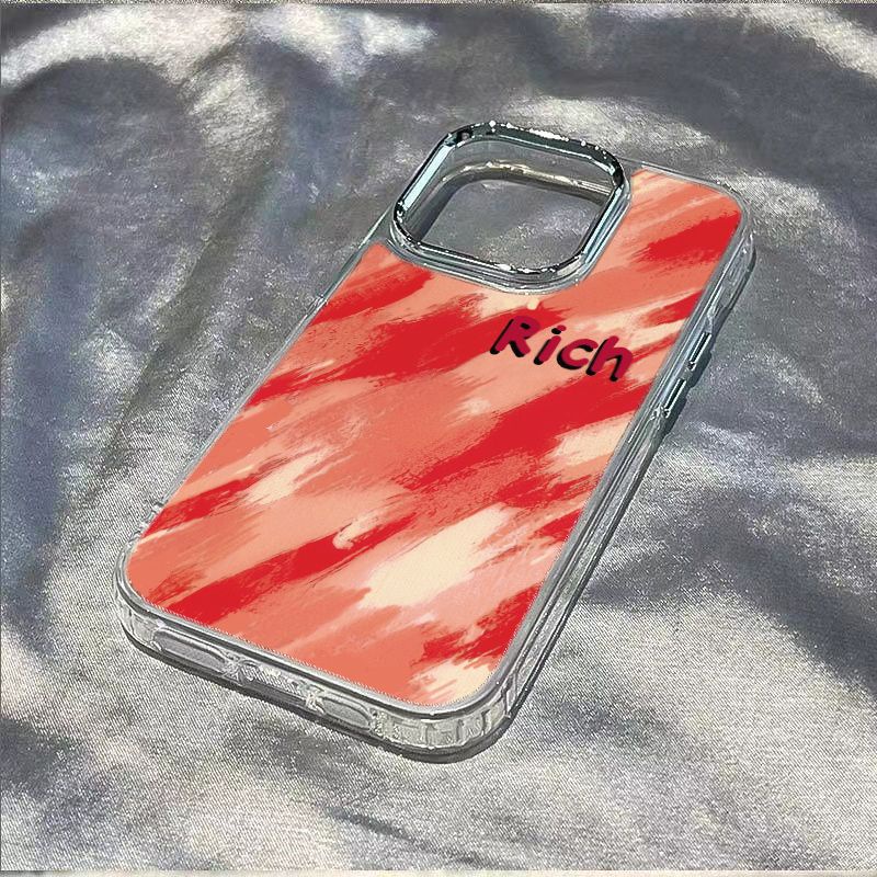 ✅Ốp Điện Thoại Tpu Dẻo In Chữ Tiếng Anh 13 Rich14Promax iPhone12 plus / 7118