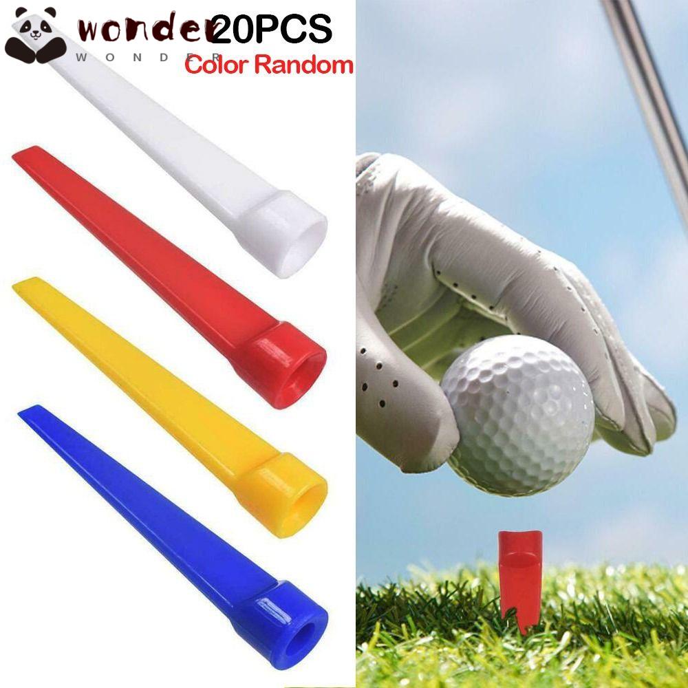 Set 20 Phụ Kiện Giữ Bóng Golf Bằng Nhựa Màu Sắc Ngẫu Nhiên