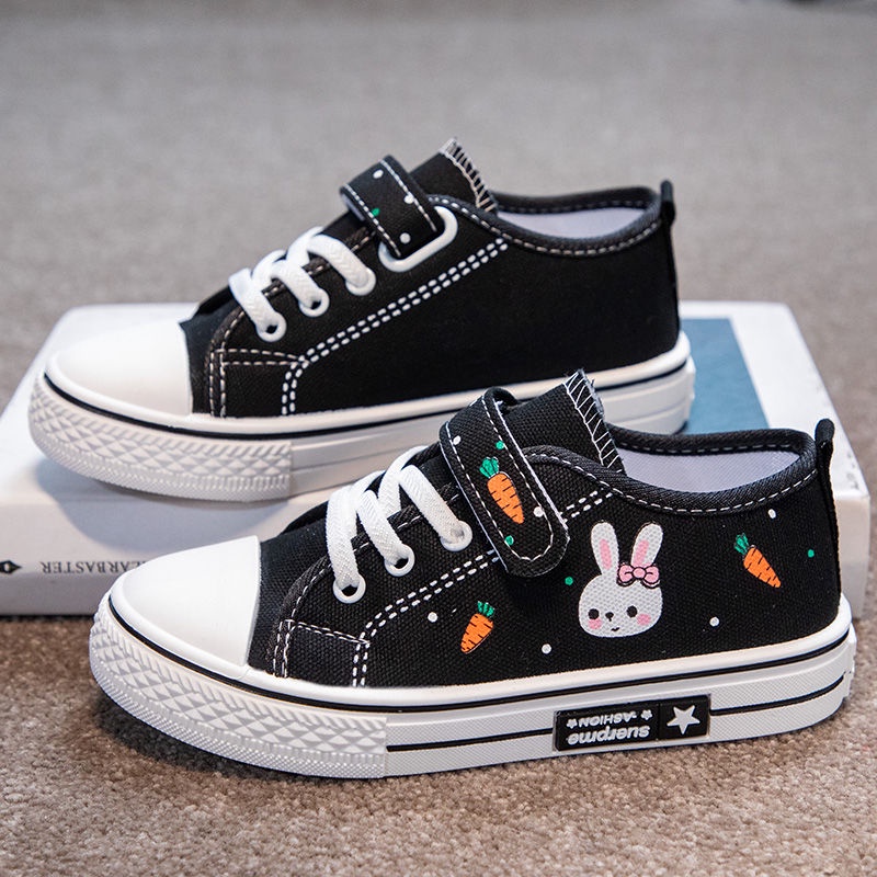 Giày Vải Canvas Đế Mềm Thời Trang Xuân Thu 2023 Cho Bé Trai Tiểu Học J6FD