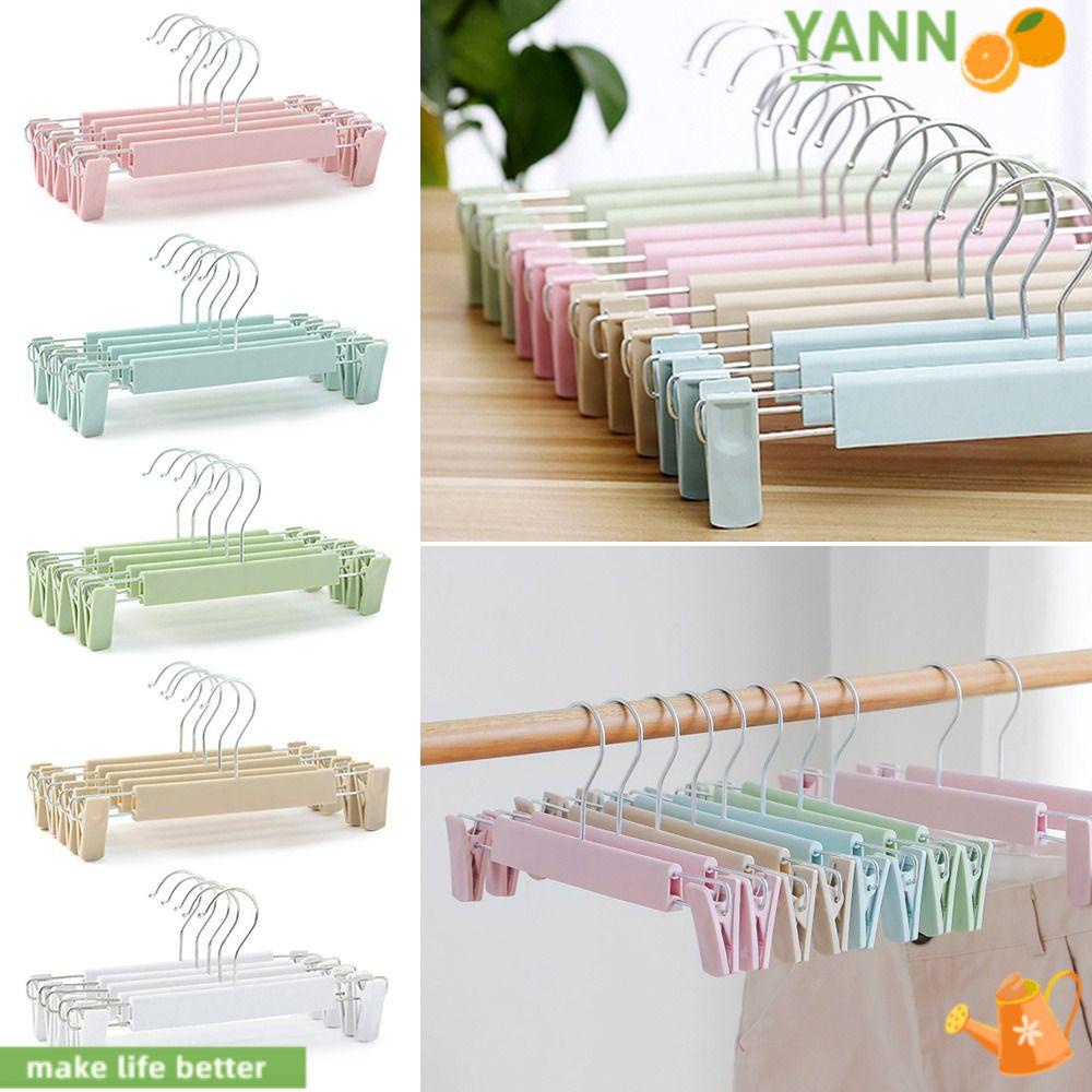 Set 5 Kẹp Treo Quần Áo Chống Trượt Không Để Lại Dấu Vết