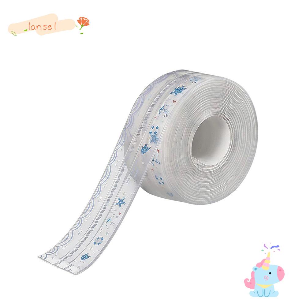 Băng Keo PVC Trong Suốt Chống Nước 1.5 "X 10.5 '' Chuyên Dụng Cho Bồn Rửa Chén / Phòng Tắm