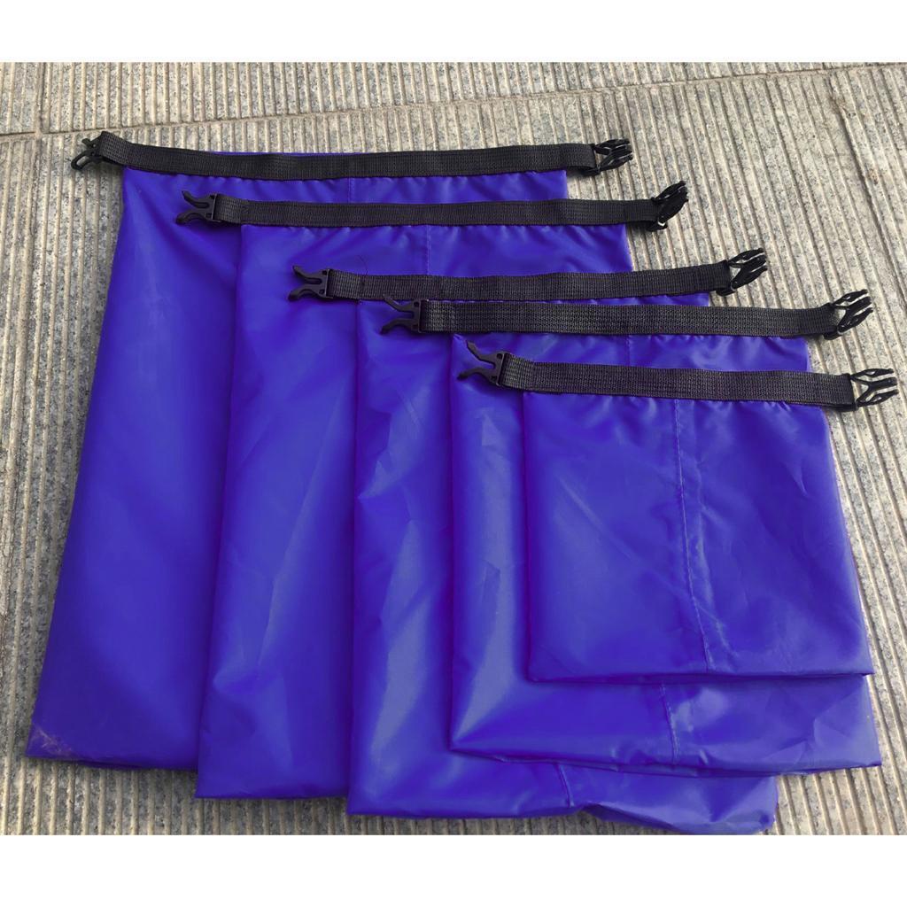 Set 5 Túi Khô Chống Thấm Nước Tiện Lợi Cho Hoạt Động Cắm Trại