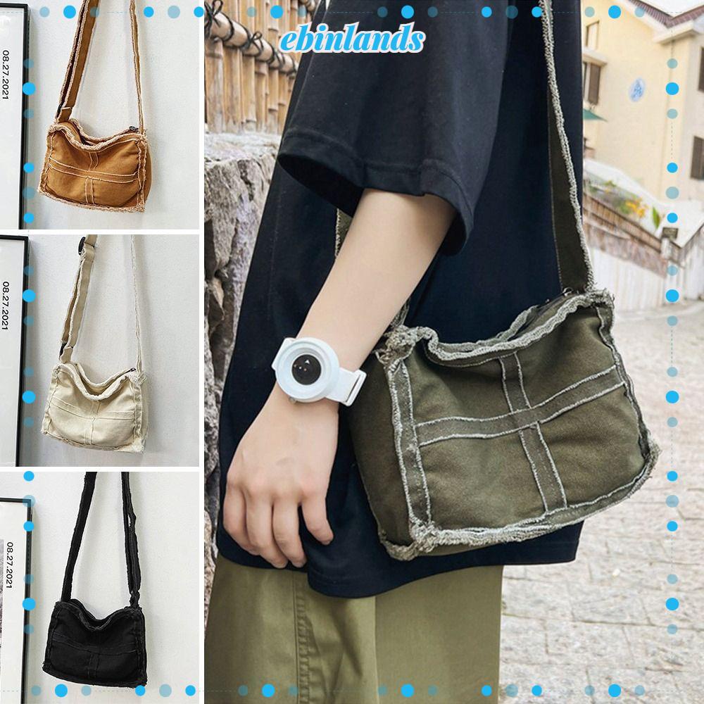 Túi Đeo Chéo Vải Dày Cỡ Nhỏ Phong Cách Châu Âu Cho Nữ