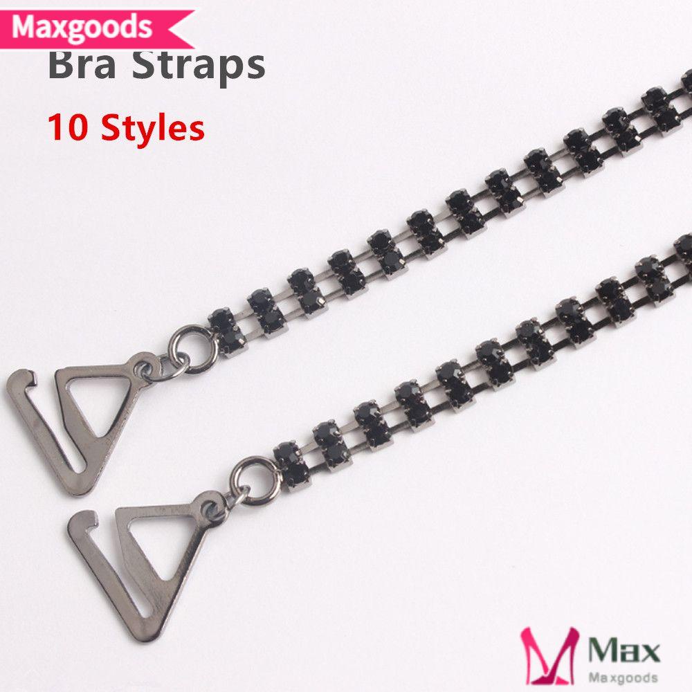 Dây Áo Ngực MAXG Thời Trang Thanh Lịch|Nhẫn Mạ Bạc Đính Đá Pha Lê