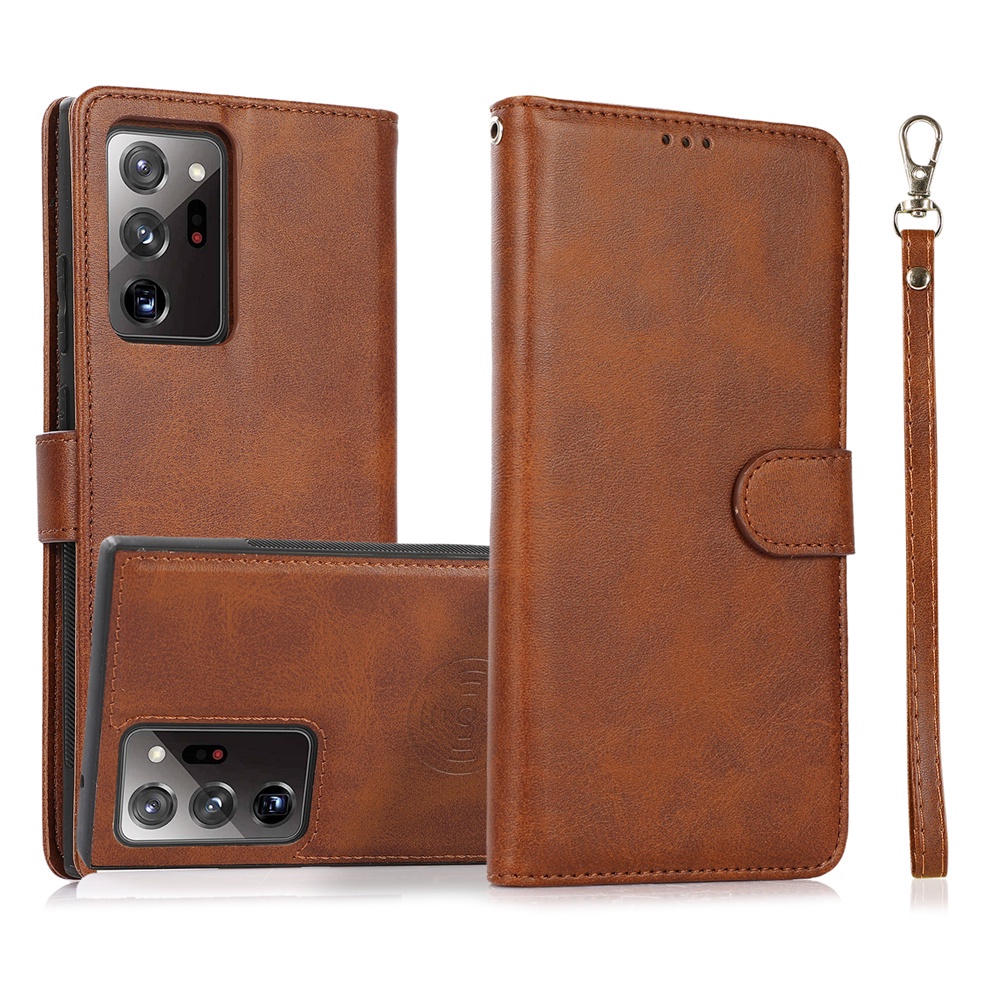 Ốp Điện Thoại Da Kèm Ngăn Đựng Thẻ 2 Trong 1 Cho Samsung Galaxy Note 9 10 S8 S9 Plus Note 20 Ultra Note 10 Lite A81