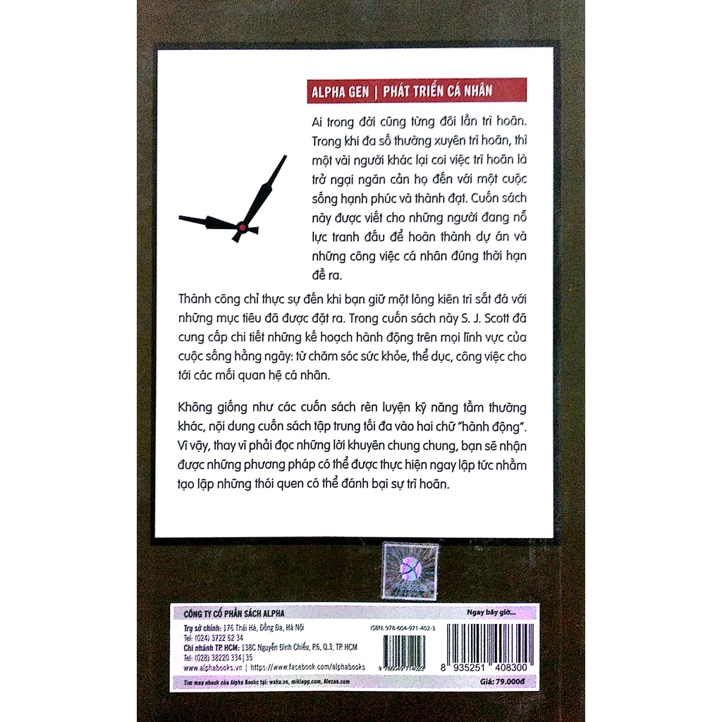 Sách - Ngay Bây Giờ Hoặc Không Bao Giờ