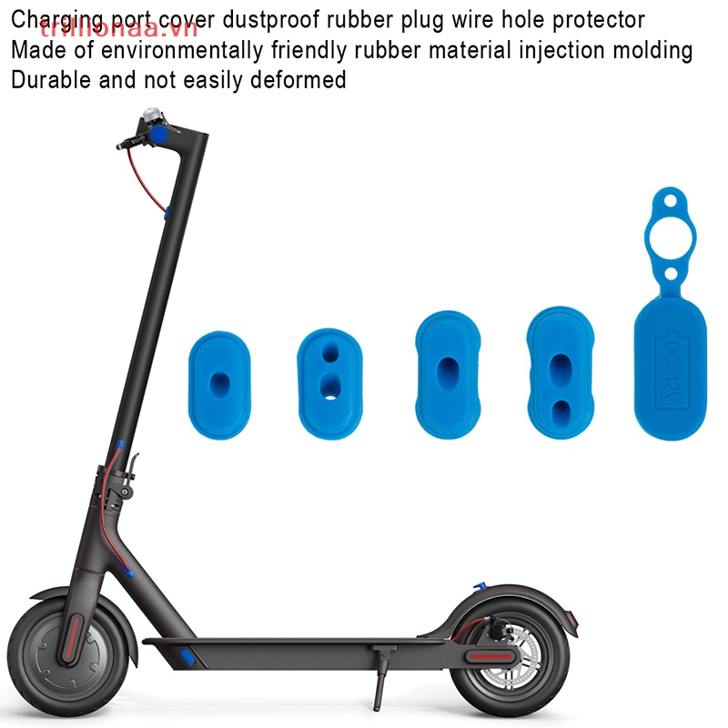 1 Bộ Đệm Cao Su Chống Bụi Cho Bàn Đạp Xe Điện M365