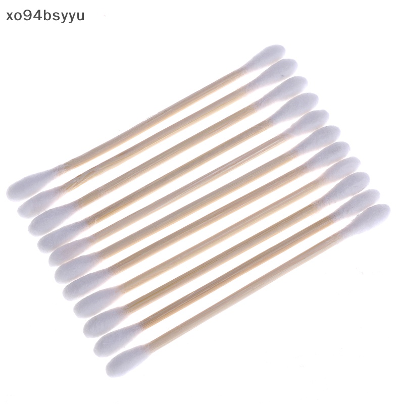 Hộp 100 Tăm Bông Cotton Hai Đầu Dùng Một Lần Xo94Bsyu
