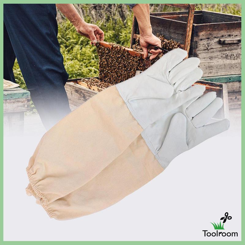 Găng Tay Thông Hơi Bảo Vệ Khi Nuôi Ong