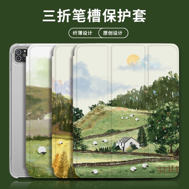 Ốp Bảo Vệ Cho iPad Air 4 / Pro11 / Gen7 / 8 / 9 10.2 / Air3 10.5 / Air5 10.9 / gen5 / 6 9.7 / gen 10 2022 / Pro 2021 12.9 / 4 5 7.9