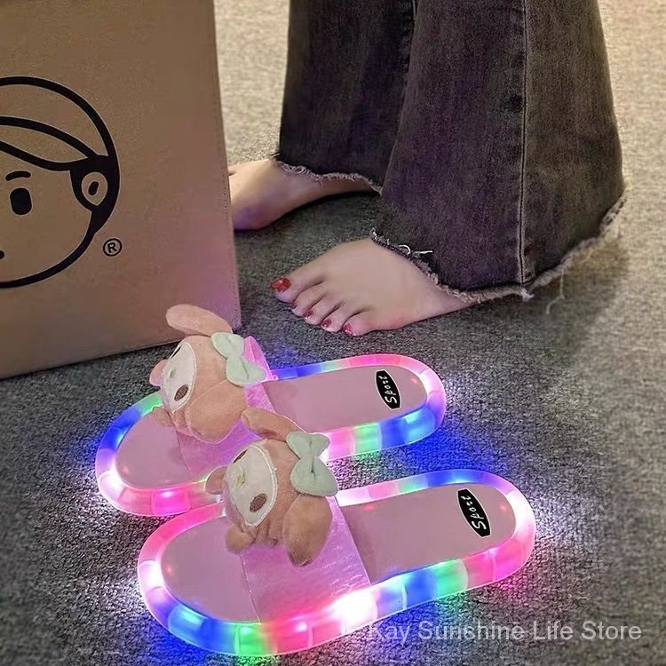 Dép Sandal Phát Quang Họa Tiết Hoạt Hình Thời Trang Mùa Hè 2023 Cho Nữ