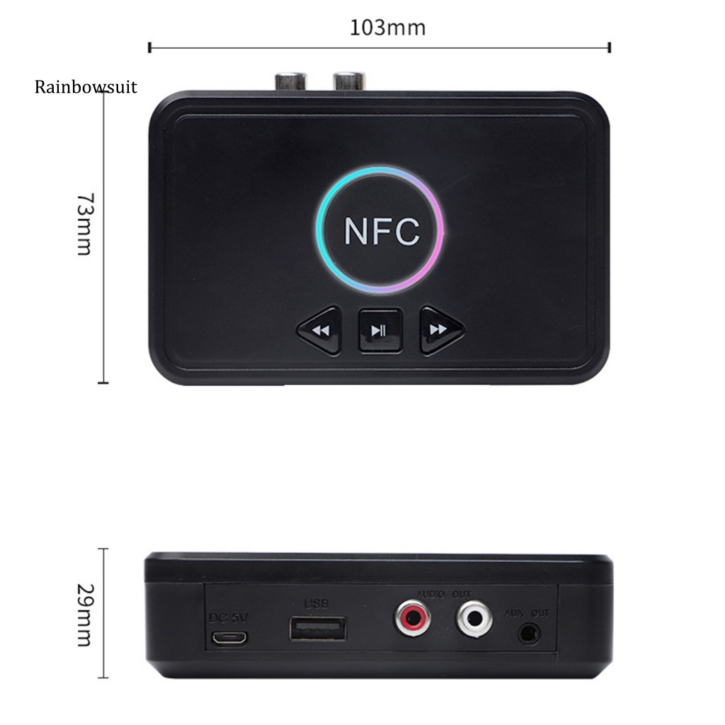 Thiết Bị Nhận Tín Hiệu Bluetooth NFC 5.0 Không Dây Cho Loa