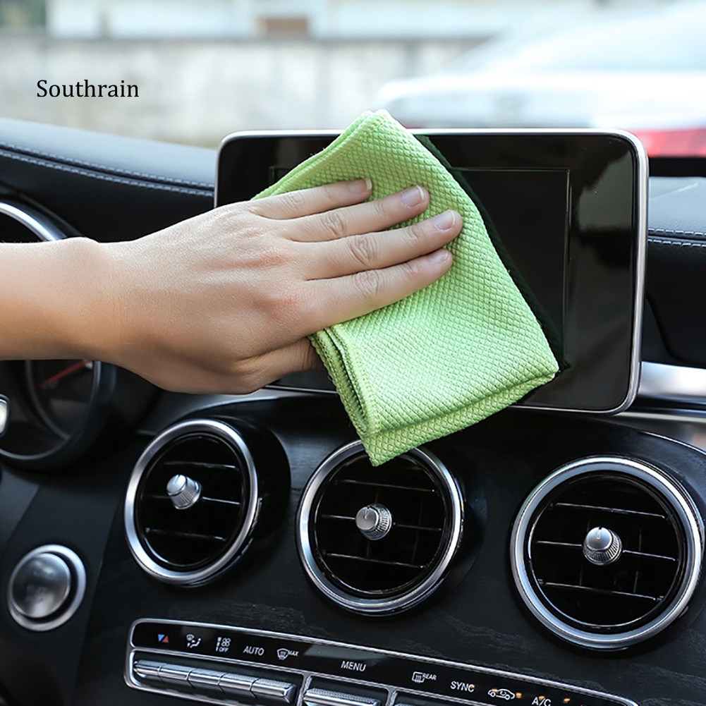 Khăn Lau Chén Dĩa Bằng Vải Sợi Nhỏ Thấm Hút Nhanh