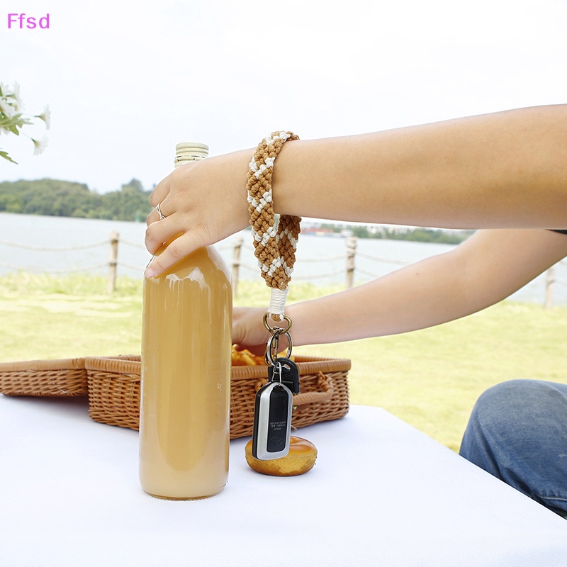 {Ffsd} Vòng Đeo Tay Cotton Bện Thủ Công Sáng Tạo Phong Cách Macrame Hobo Thời Trang Cho Nữ * Bán Chạy *