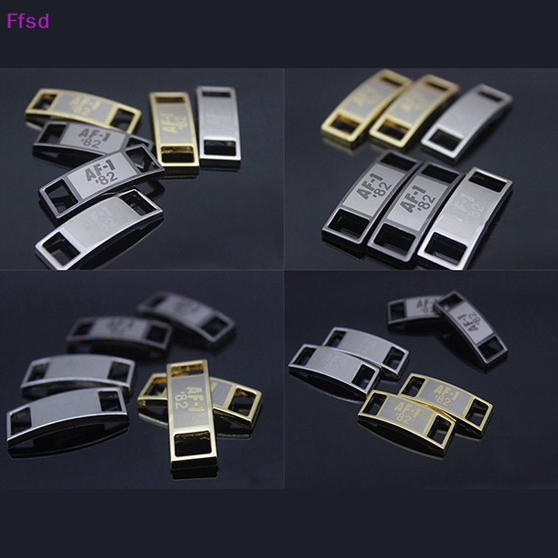 Khóa Dây Giày Kim Loại Trang Trí Cá Tính Cho Nam Nữ {Ffsd}