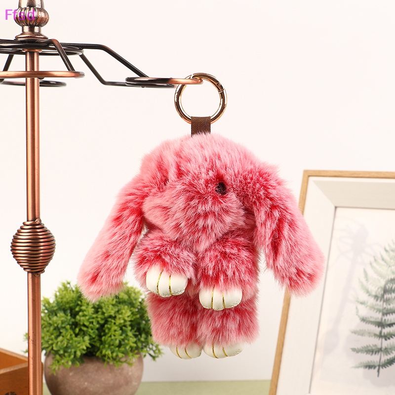 Móc Khóa Thỏ Nhồi Bông 15CM