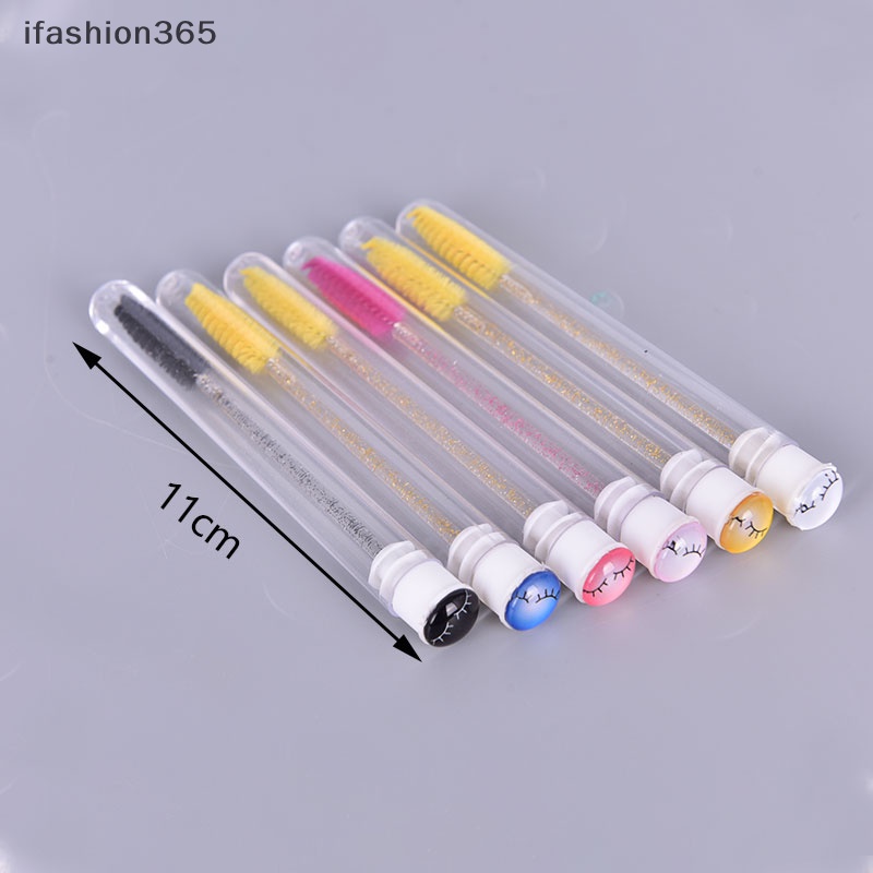 Ống Cọ Chuốt Lông Mày Chống Bụi Dùng Một Lần Tiện Lợi ifashion365