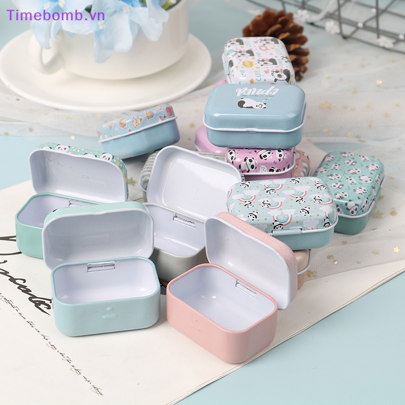 # Túi Đeo Chéo Thời Trang Hàn Cho Nữ # Hộp Thiếc Mini Đựng Trang Sức / Kẹo / Tiền Xu Tiện Dụng