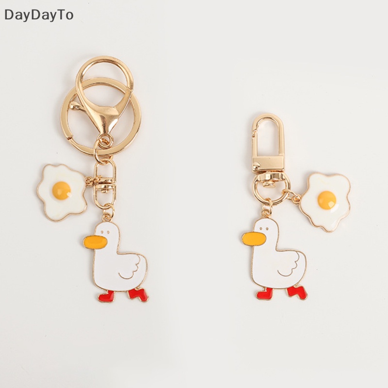 Móc Khóa Hình Quả Trứng Vịt Mới Dành Cho Cặp Đôi