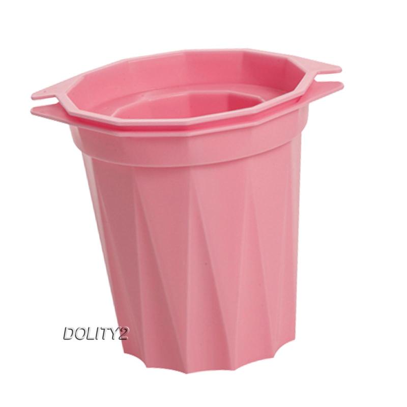 Khay Silicone Làm Đá Viên Hình Trụ 2 Ngăn Tiện Dụng Mang Theo Du Lịch Cắm Trại