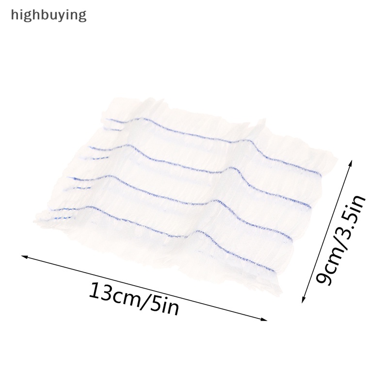 Set 10 Băng Đô Cài Tóc Co Giãn Bằng Vải Không Dệt Dùng Một Lần Đa Ứng Dụng