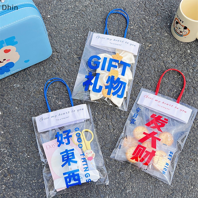 Túi Tote Mini Trong Suốt Đựng Trang Sức / Quà Tặng Sáng Tạo