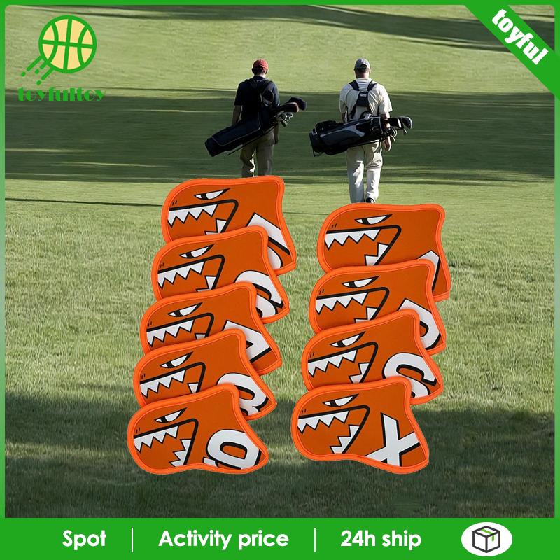 Bộ 9 Vỏ Bọc Đầu Gậy Đánh Golf Chống Mòn Tiện Dụng