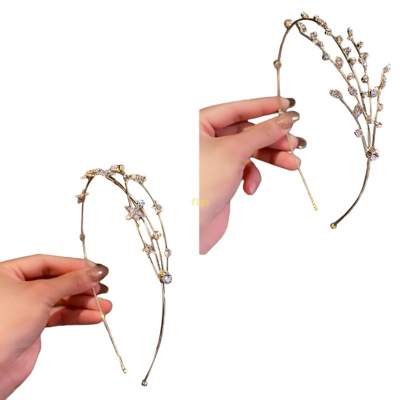 Băng Đô Đính Hạt Lấp Lánh Thời Trang Cho Nữ