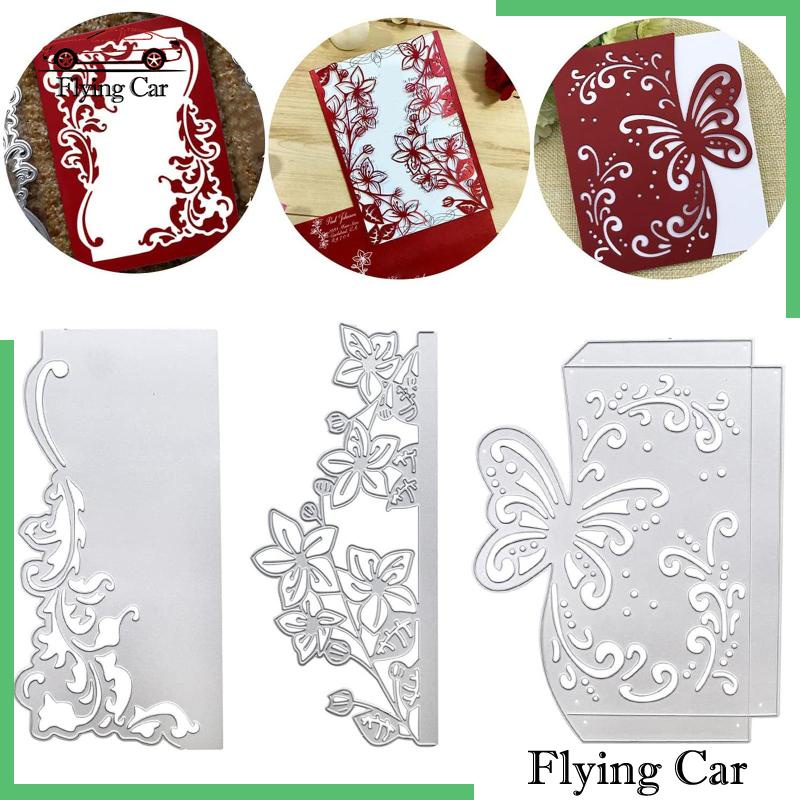 Set 3 Khuôn Cắt Giấy Dùng Để Trang Trí Tiệc Năm Mới