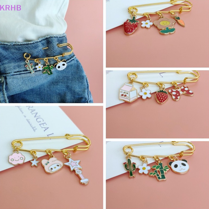 Ghim Cài Áo Hình Động Vật Hoạt Hình 10 Kiểu Cho Nam &amp; Nữ Mới