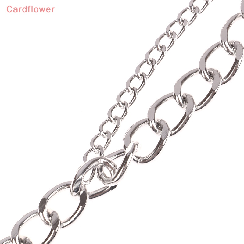 < Cardflower > Dây Chuyền Cơ Thể Bằng Hợp Kim Mỏng Nhiều Lớp Đơn Giản Thời Trang Cho Nữ Mới