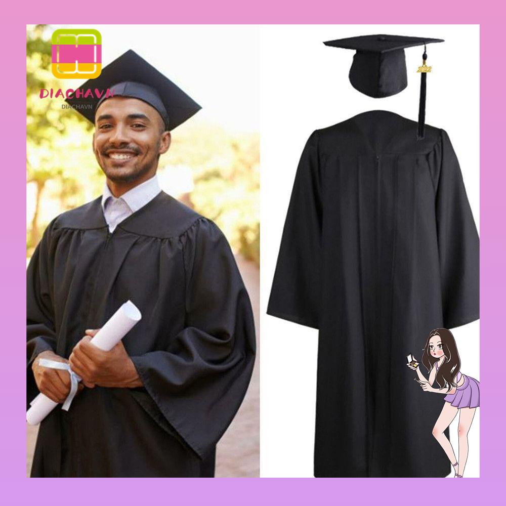 Bộ Trang Phục Tốt Nghiệp Phối Tua Rua Lấp Lánh Có Thể Tháo Rời Độc Đáo