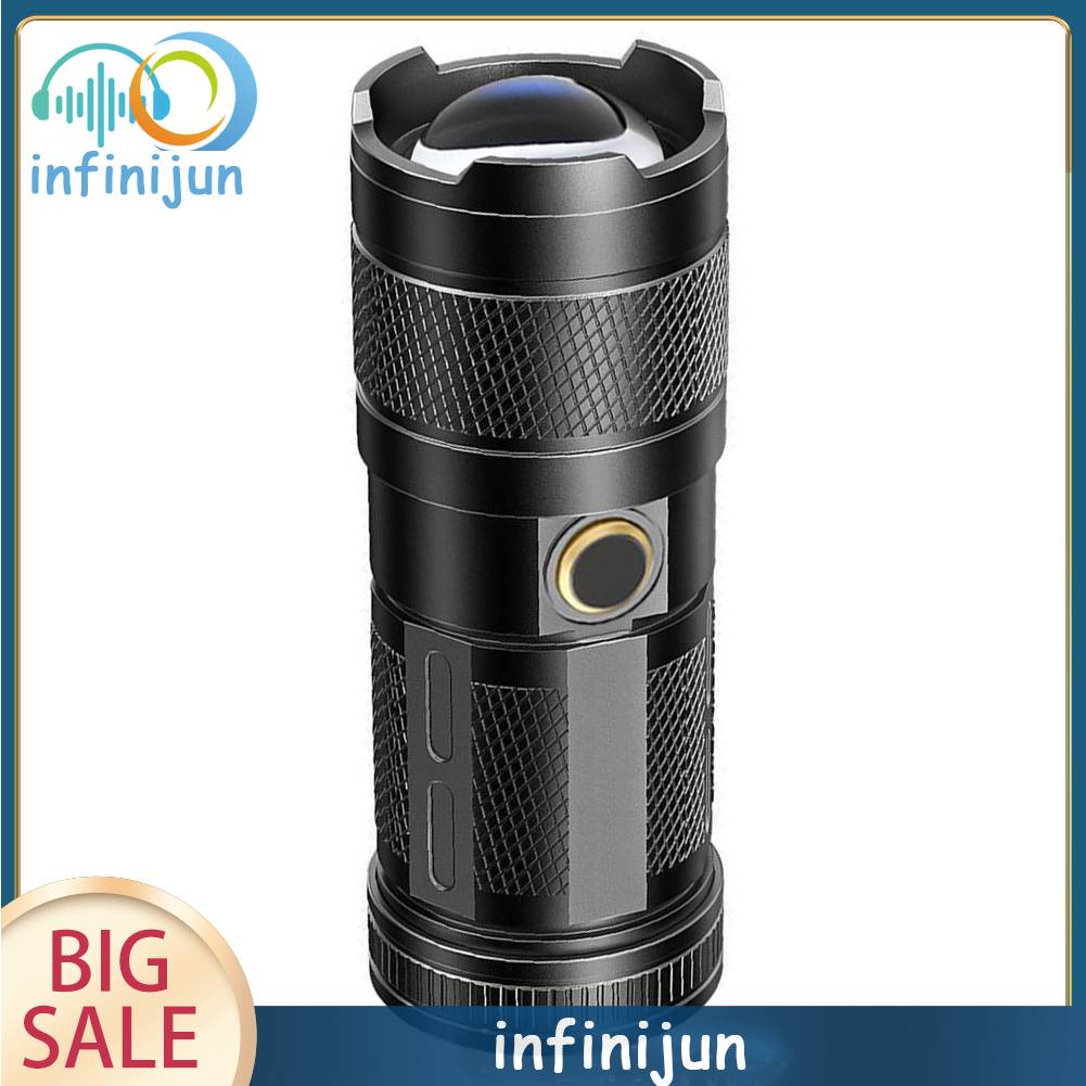 Đèn Pin 30W LED COB 1500mAh 1000LM Sạc USB Loại C Chống Thấm Nước