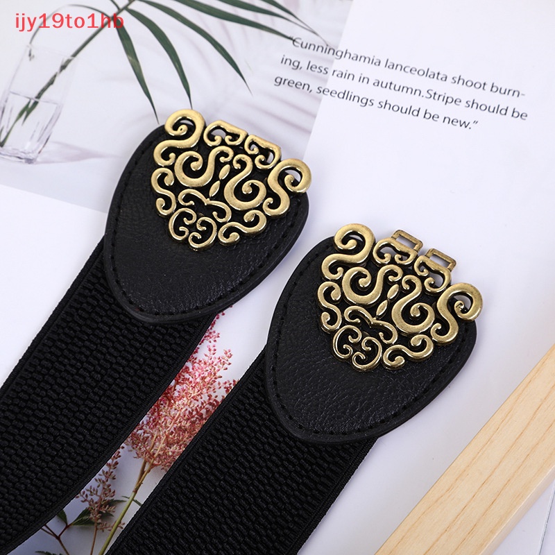 Đầm có khóa thắt lưng co giãn trang trí cho nữ Hàn Quốc