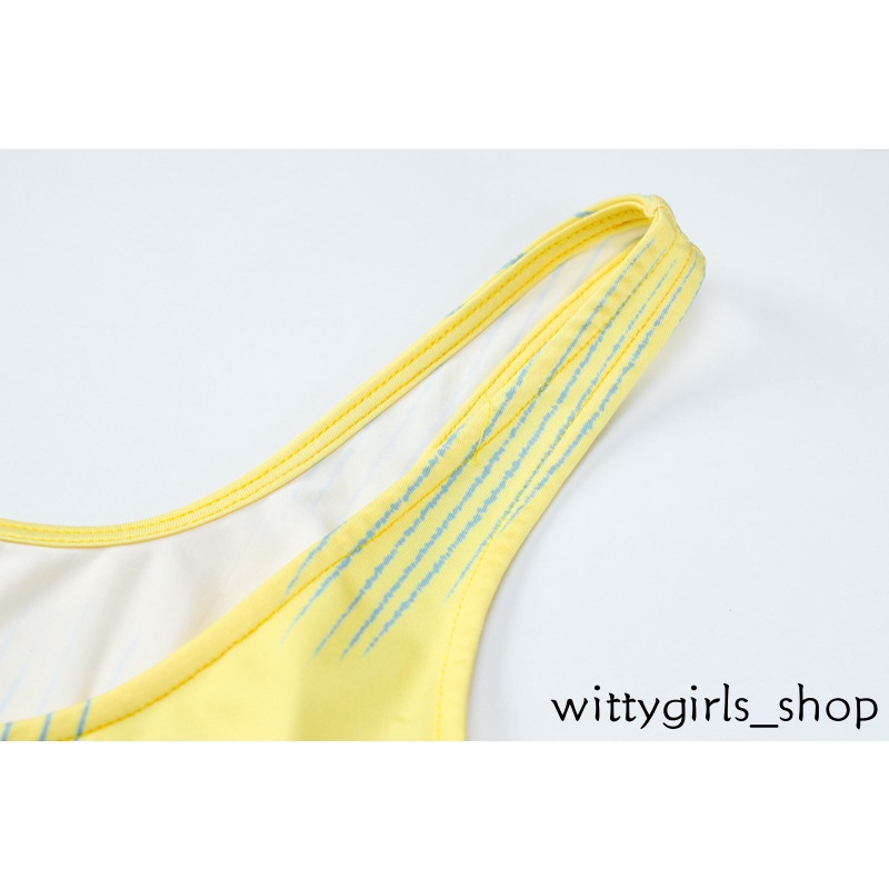 Wittygirls-đầm Dây In Họa Tiết Thời Trang Mới Cho Nữ