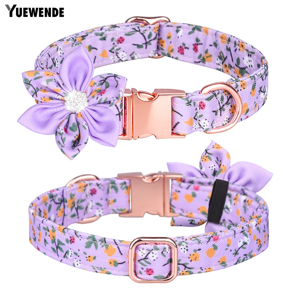 Vòng Cổ Hình Hoa Thời Trang Cho Thú Cưng