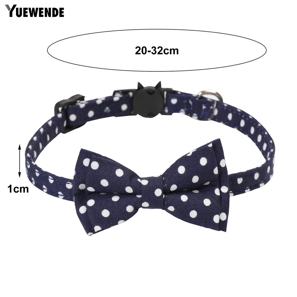 Nơ Đeo Cổ Họa Tiết Chấm Bi Xinh Xắn Cho Thú Cưng