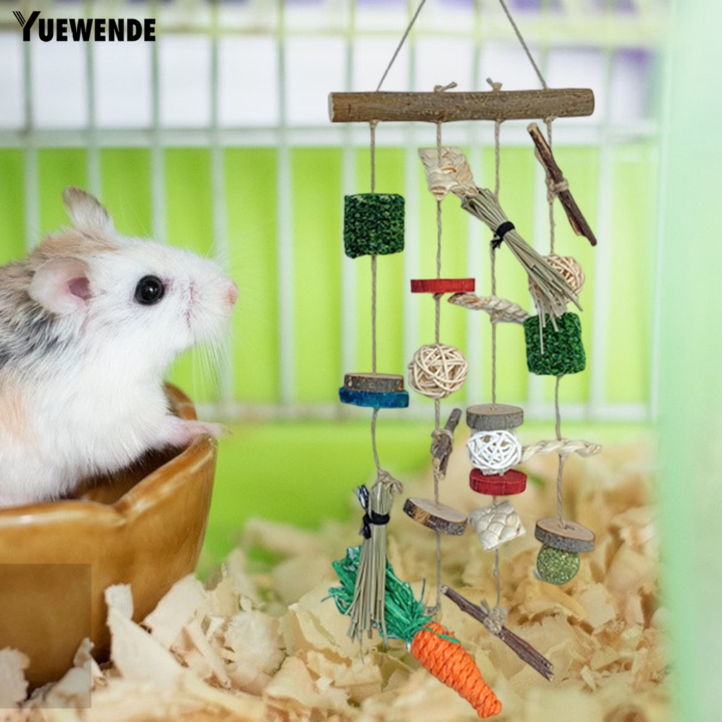 Yq.e Đồ Chơi Nhai Gặm Chống Trầy Xước Trọng Lượng Nhẹ Huấn Luyện Cho Thú Cưng Hamster