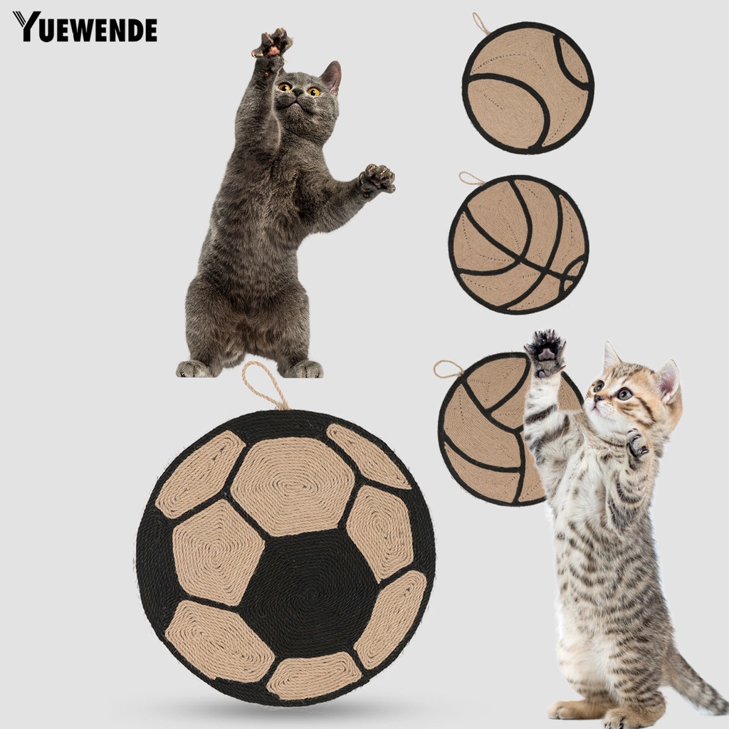 Thảm Lót Sàn YQ.E Chống Trượt Chống Mài Mòn In Họa Tiết Móng Vuốt Có Dây Đeo Cho Thú Cưng