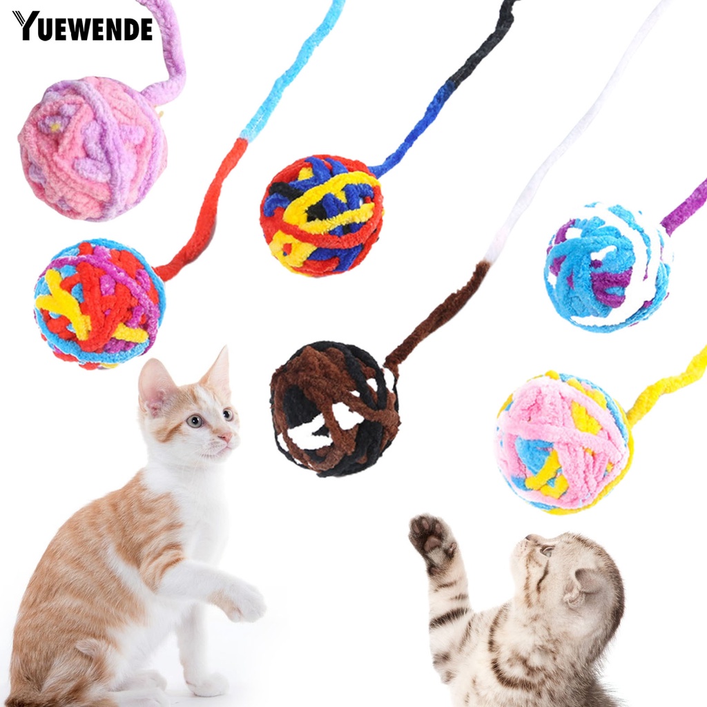 Bộ 6 Bóng Đồ Chơi Chống Cắn Chống Trầy Dành Cho Mèo