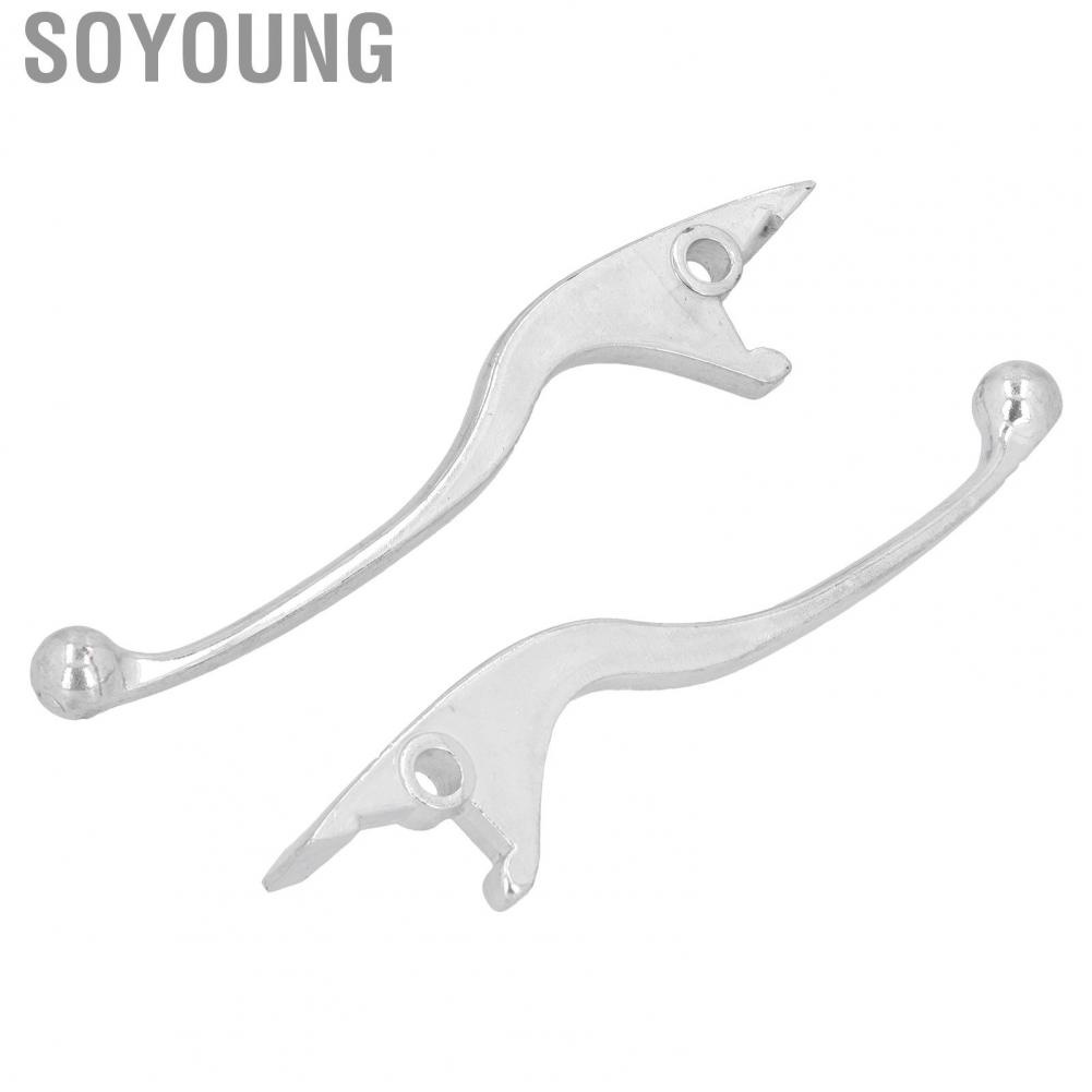 Soyoung Brake Handle Replacement  Cnc Machining Aluminum Alloy Levers for Moped And Atv Most Motorcycle