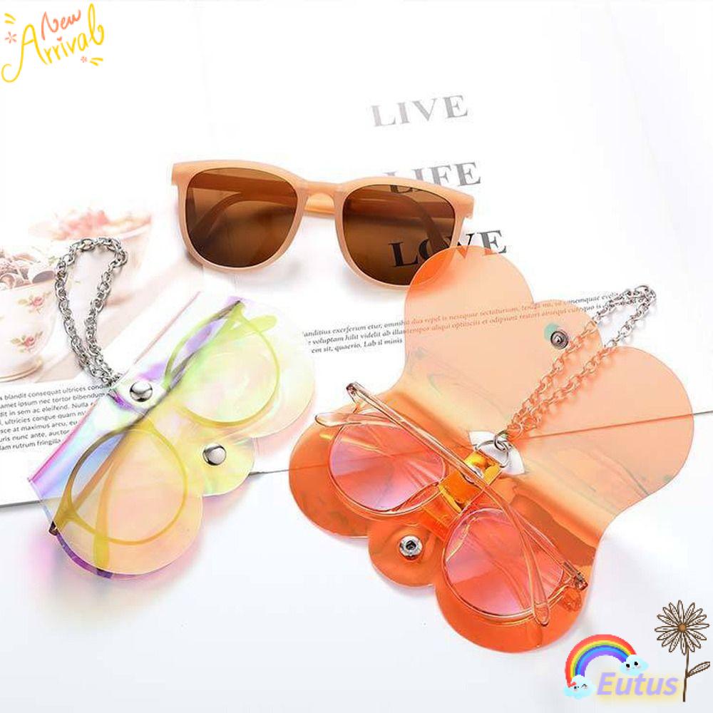 Túi Đựng Mắt Kính Bằng Nhựa Trong Suốt Độc Đáo Tiện Dụng Mang Theo Du Lịch